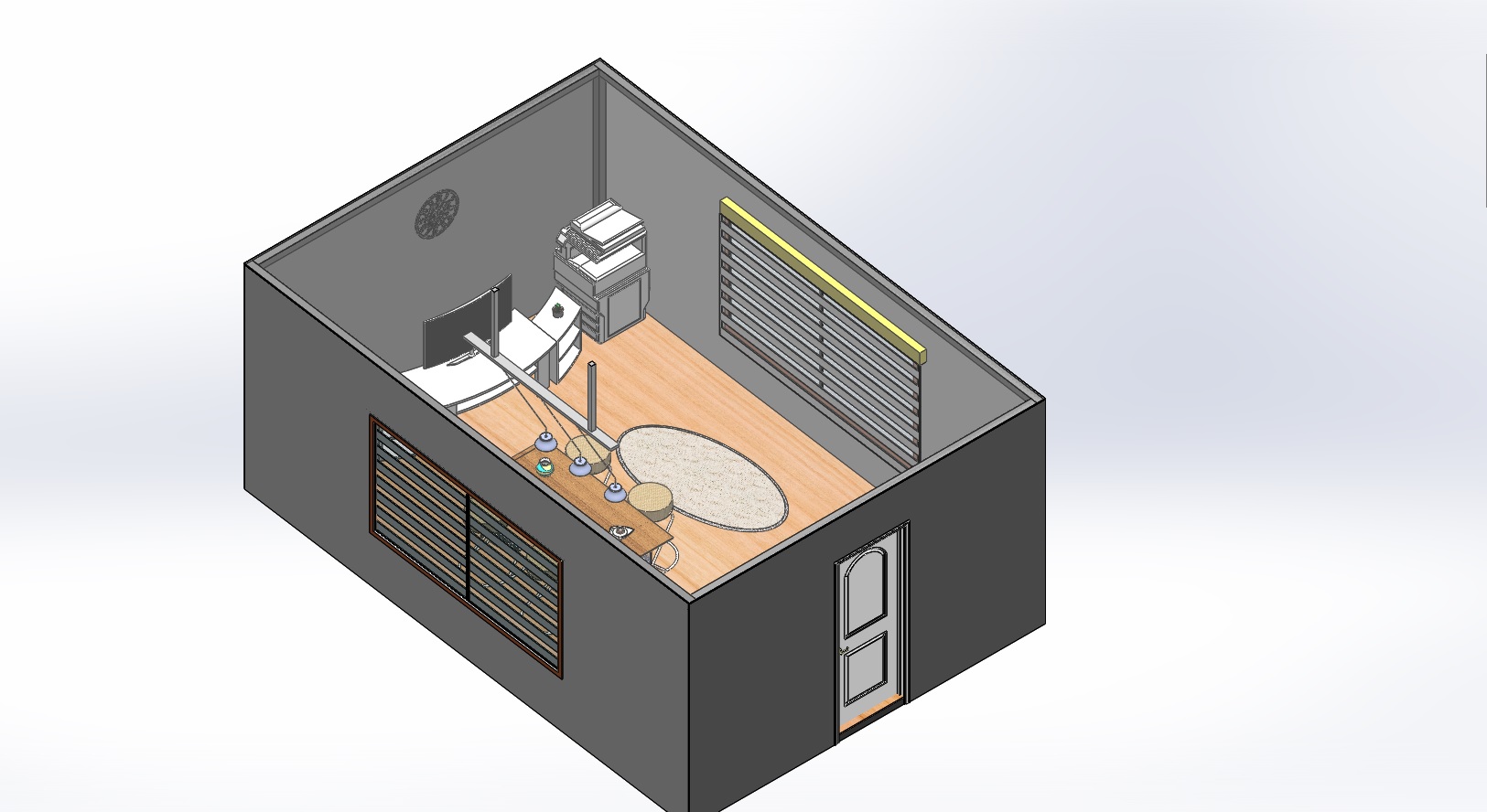 现代化办公空间